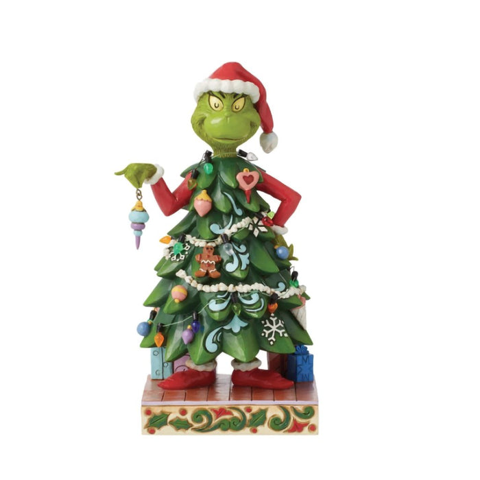 Jim Shore : Grinch Dressed as a Tree Fig - Jim Shore : Grinch Dressed as a Tree Fig