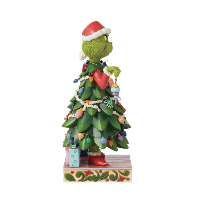 Jim Shore : Grinch Dressed as a Tree Fig - Jim Shore : Grinch Dressed as a Tree Fig