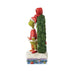 Jim Shore : Grinch & Max in Wreath Fig - Jim Shore : Grinch & Max in Wreath Fig