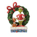 Jim Shore : Grinch & Max in Wreath Fig - Jim Shore : Grinch & Max in Wreath Fig