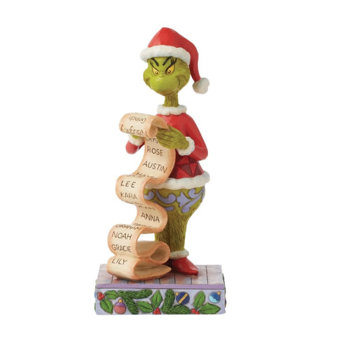 Jim Shore : Grinch Naughty/Nice List - Jim Shore : Grinch Naughty/Nice List