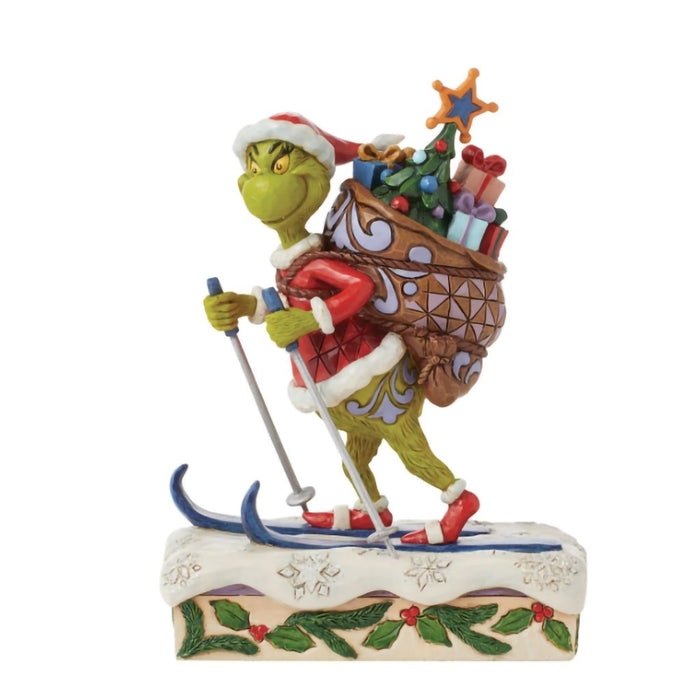 Jim Shore : Grinch Skiing - Jim Shore : Grinch Skiing