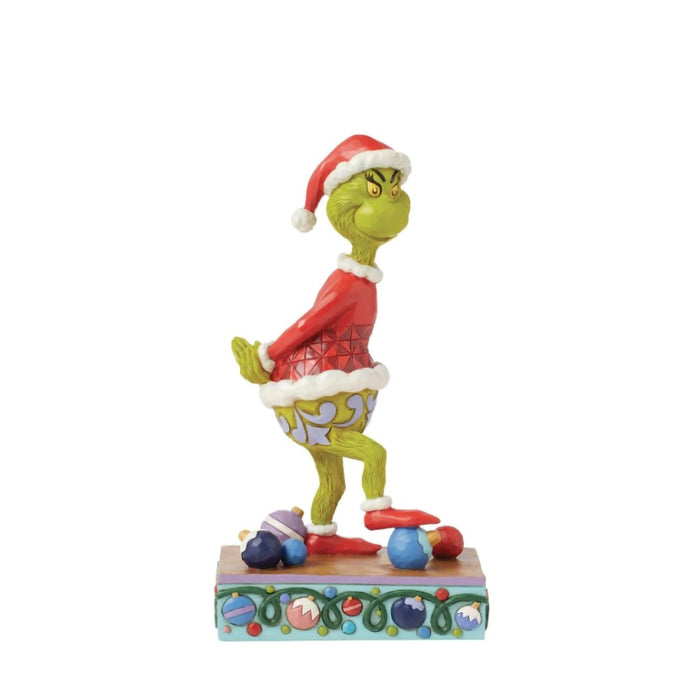 Jim Shore : Grinch Stepping on Ornaments - Jim Shore : Grinch Stepping on Ornaments