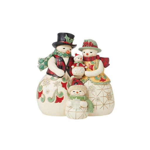 Jim Shore : Highland Glen Snowmen Family Figurine - Jim Shore : Highland Glen Snowmen Family Figurine