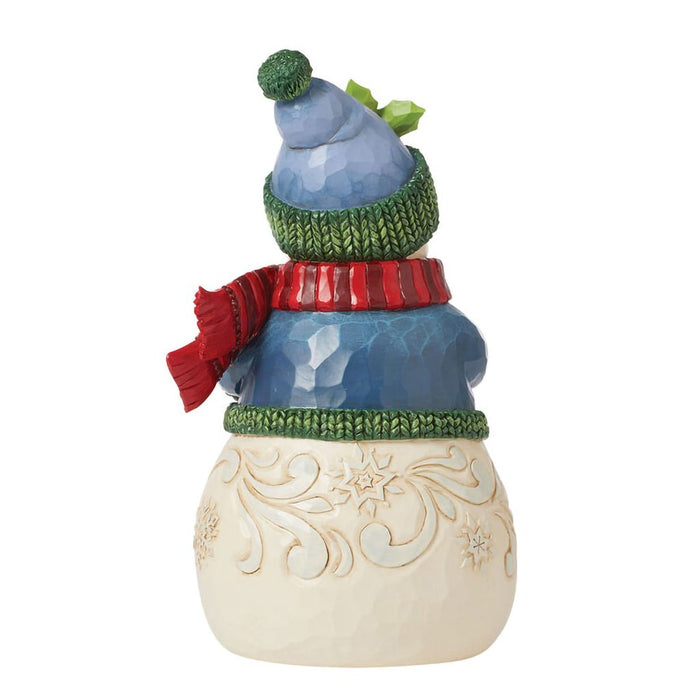 Jim Shore : Jim Shore Snowman With Presents Figurine, 8.4" - Jim Shore : Jim Shore Snowman With Presents Figurine, 8.4"