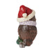 Jim Shore : Mini Owl with Santa Hat Figurine - Jim Shore : Mini Owl with Santa Hat Figurine