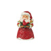 Jim Shore : Mini Santa with Cardinal Figurine - Jim Shore : Mini Santa with Cardinal Figurine