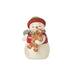 Jim Shore : Mini Snowman Gingerbread Figurine - Jim Shore : Mini Snowman Gingerbread Figurine