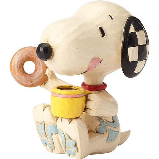 Jim Shore : Peanuts Snoopy Donuts and Coffee Mini - Jim Shore : Peanuts Snoopy Donuts and Coffee Mini