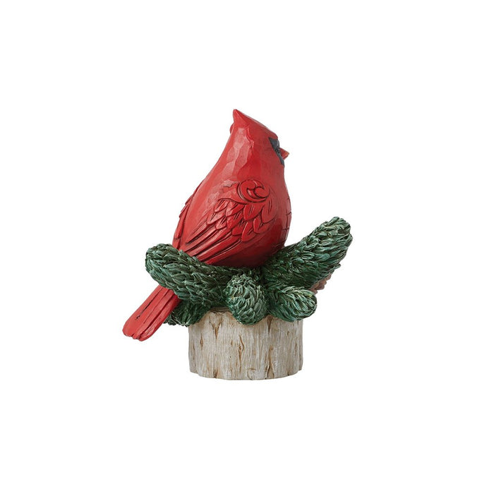 Jim Shore : Pint Cardinal with Peace Figurine - Jim Shore : Pint Cardinal with Peace Figurine