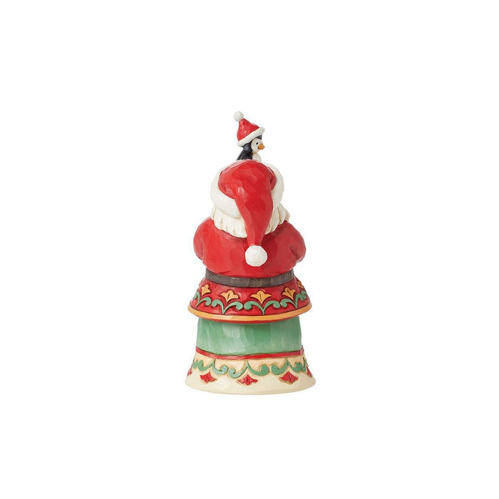 Jim Shore : Pint Santa with Presents Figurine - Jim Shore : Pint Santa with Presents Figurine