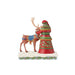 Jim Shore : Santa Standing with Reindeer Figurine - Jim Shore : Santa Standing with Reindeer Figurine