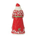 Jim Shore : Santa with Sisal Wreath Figurine - Jim Shore : Santa with Sisal Wreath Figurine