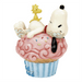 Jim Shore : Snoopy Laying on Cupcake - Jim Shore Figurines- Peanuts – Snoopy 