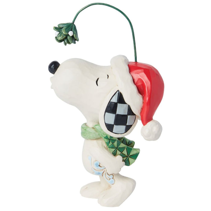 Jim Shore : Snoopy Mistletoe Mini - Jim Shore : Snoopy Mistletoe Mini