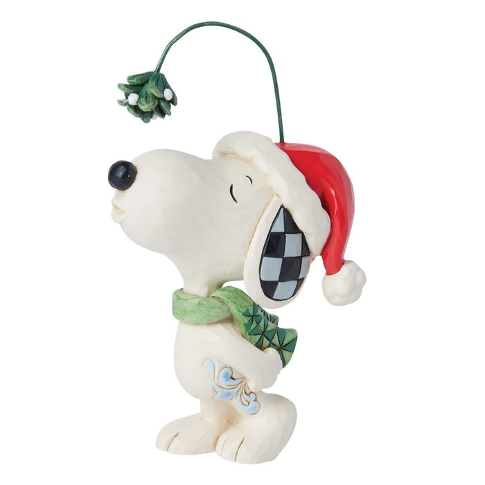 Jim Shore : Snoopy Mistletoe Mini - Jim Shore : Snoopy Mistletoe Mini