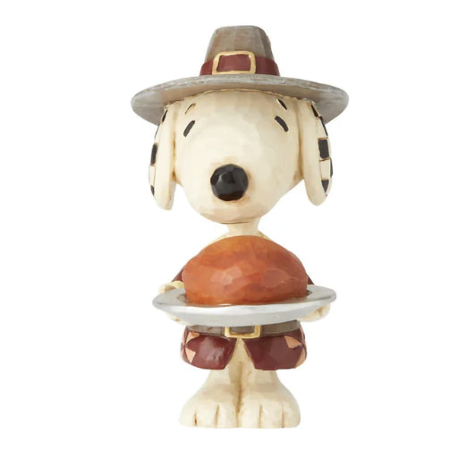 Jim Shore : Snoopy Pilgrim Mini Figurine - Jim Shore : Snoopy Pilgrim Mini Figurine