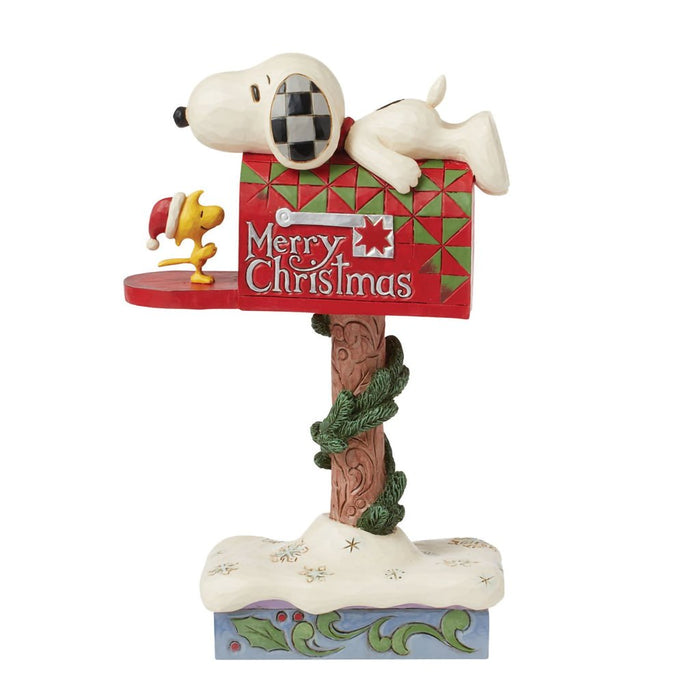 Jim Shore : Snoopy & Woodstock Mailbox - Jim Shore : Snoopy & Woodstock Mailbox