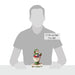 Jim Shore : Snowman wearing Snowshoes Figurine - Jim Shore : Snowman wearing Snowshoes Figurine