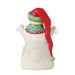 Jim Shore : Snowman with Long Hat Figurine - Jim Shore : Snowman with Long Hat Figurine