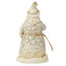 Jim Shore : Wdlnd Carved Santa Pipe Fig - Jim Shore : Wdlnd Carved Santa Pipe Fig