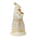 Jim Shore : Wdlnd Carved Santa Pipe Fig - Jim Shore : Wdlnd Carved Santa Pipe Fig