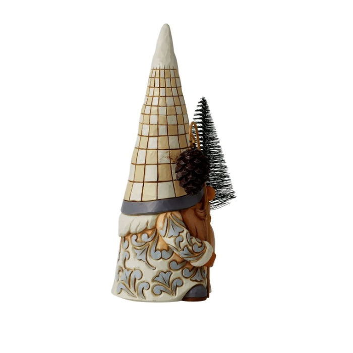 Jim Shore : Wdlnd Gnome with Sisal Tree - Jim Shore : Wdlnd Gnome with Sisal Tree