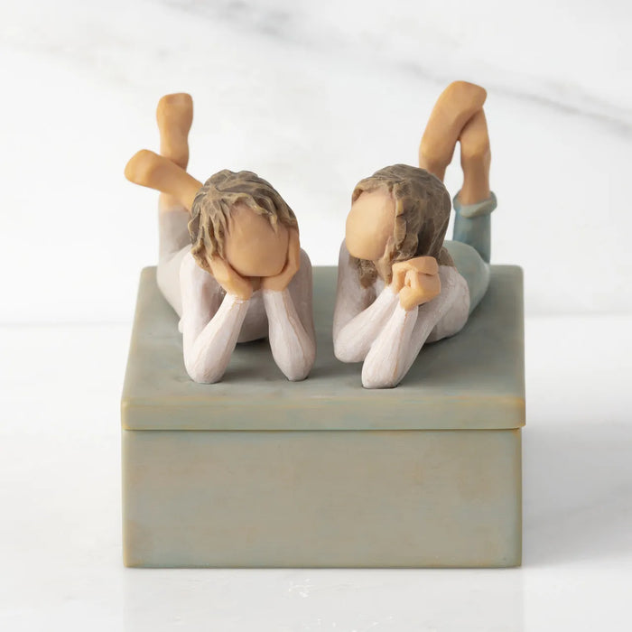 Willow Tree : Forever Friends Keepsake Box -Always by my side