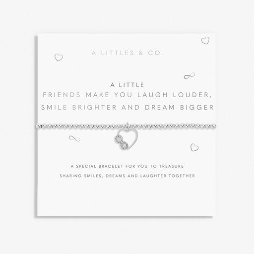 Katie Loxton : A Little 'Friends Make You Laugh Louder, Smile Brighter And Dream Bigger' Bracelet - Katie Loxton : A Little 'Friends Make You Laugh Louder, Smile Brighter And Dream Bigger' Bracelet