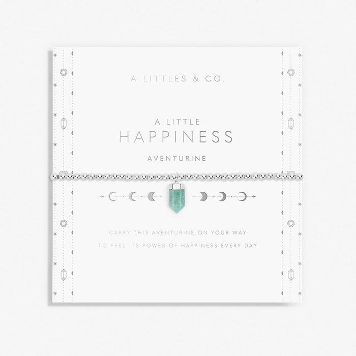 Katie Loxton : Affirmation Crystal A Little "Happiness" Bracelet - Katie Loxton : Affirmation Crystal A Little "Happiness" Bracelet