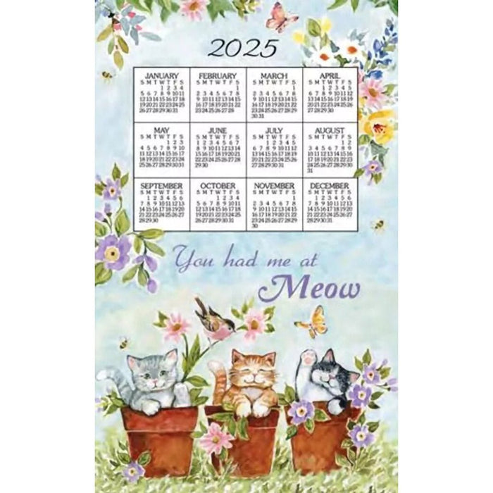 Kay Dee Designs : 2025 Calendar Towel - Sweet Kitties - Kay Dee Designs : 2025 Calendar Towel - Sweet Kitties