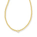 Kendra Scott : Abbie Gold Beaded Necklace - Natural Mother - of - Pearl - Kendra Scott : Abbie Gold Beaded Necklace - Natural Mother - of - Pearl