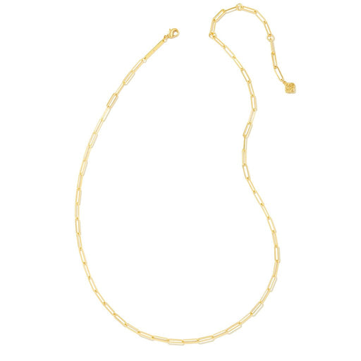 Kendra Scott : Courtney Paperclip Necklace in Gold - Kendra Scott : Courtney Paperclip Necklace in Gold