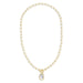 Kendra Scott : Daphne Convertible Gold Link and Chain Necklace in Ivory Mother Of Pearl - Kendra Scott : Daphne Convertible Gold Link and Chain Necklace in Ivory Mother Of Pearl