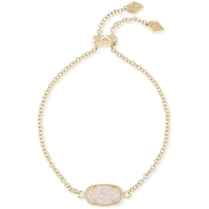 Kendra Scott : Elaina Bracelet in Gold & Iridescent Drusy - Kendra Scott : Elaina Bracelet in Gold & Iridescent Drusy