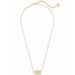 Kendra Scott : Elisa Filigree Pendant Necklace in Gold - Kendra Scott : Elisa Filigree Pendant Necklace in Gold