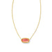 Kendra Scott :Elisa Gold in Coral Mother of Pearl - Kendra Scott :Elisa Gold in Coral Mother of Pearl