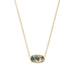 Kendra Scott : Elisa Gold Pendant Necklace in Abalone Shell - Kendra Scott : Elisa Gold Pendant Necklace in Abalone Shell