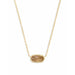 Kendra Scott : Elisa Gold Pendant Necklace in Citrine - Kendra Scott : Elisa Gold Pendant Necklace in Citrine