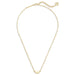 Kendra Scott : Fern Pendant Necklace in Yellow Gold - Kendra Scott : Fern Pendant Necklace in Yellow Gold