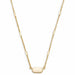 Kendra Scott : Fern Pendant Necklace in Yellow Gold - Kendra Scott : Fern Pendant Necklace in Yellow Gold