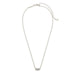 Kendra Scott : Grayson Silver Crystal Necklace - Kendra Scott : Grayson Silver Crystal Necklace