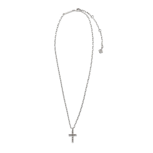 Kendra Scott : Jada Cross Short Pendant Necklace in Silver - Kendra Scott : Jada Cross Short Pendant Necklace in Silver