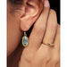 Kendra Scott : Lee Gold Drop Earrings - Dichroic Glass - Kendra Scott : Lee Gold Drop Earrings - Dichroic Glass