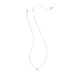 Kendra Scott : Mini Abbie Silver Satellite Short Pendant Necklace in Ivory Mother - of - Pearl - Kendra Scott : Mini Abbie Silver Satellite Short Pendant Necklace in Ivory Mother - of - Pearl