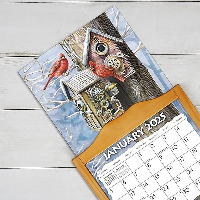 Lang : Birdhouses by Tim Coffey 2025 Wall Calendar - Lang : Birdhouses by Tim Coffey 2025 Wall Calendar