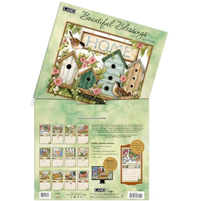 Lang : Bountiful Blessings by Susan Winget 2025 Wall Calendar - Lang : Bountiful Blessings by Susan Winget 2025 Wall Calendar