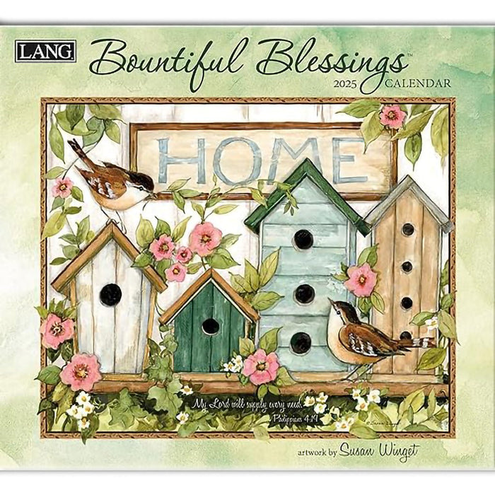 Lang : Bountiful Blessings by Susan Winget 2025 Wall Calendar - Lang : Bountiful Blessings by Susan Winget 2025 Wall Calendar