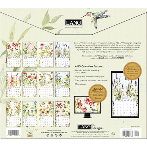 Lang : Eden by Susan Winget 2025 Wall Calendar - Lang : Eden by Susan Winget 2025 Wall Calendar