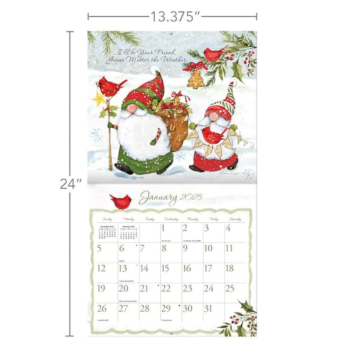 Lang : Gnome Sweet Gnome by Susan Winget 2025 Wall Calendar - Lang : Gnome Sweet Gnome by Susan Winget 2025 Wall Calendar